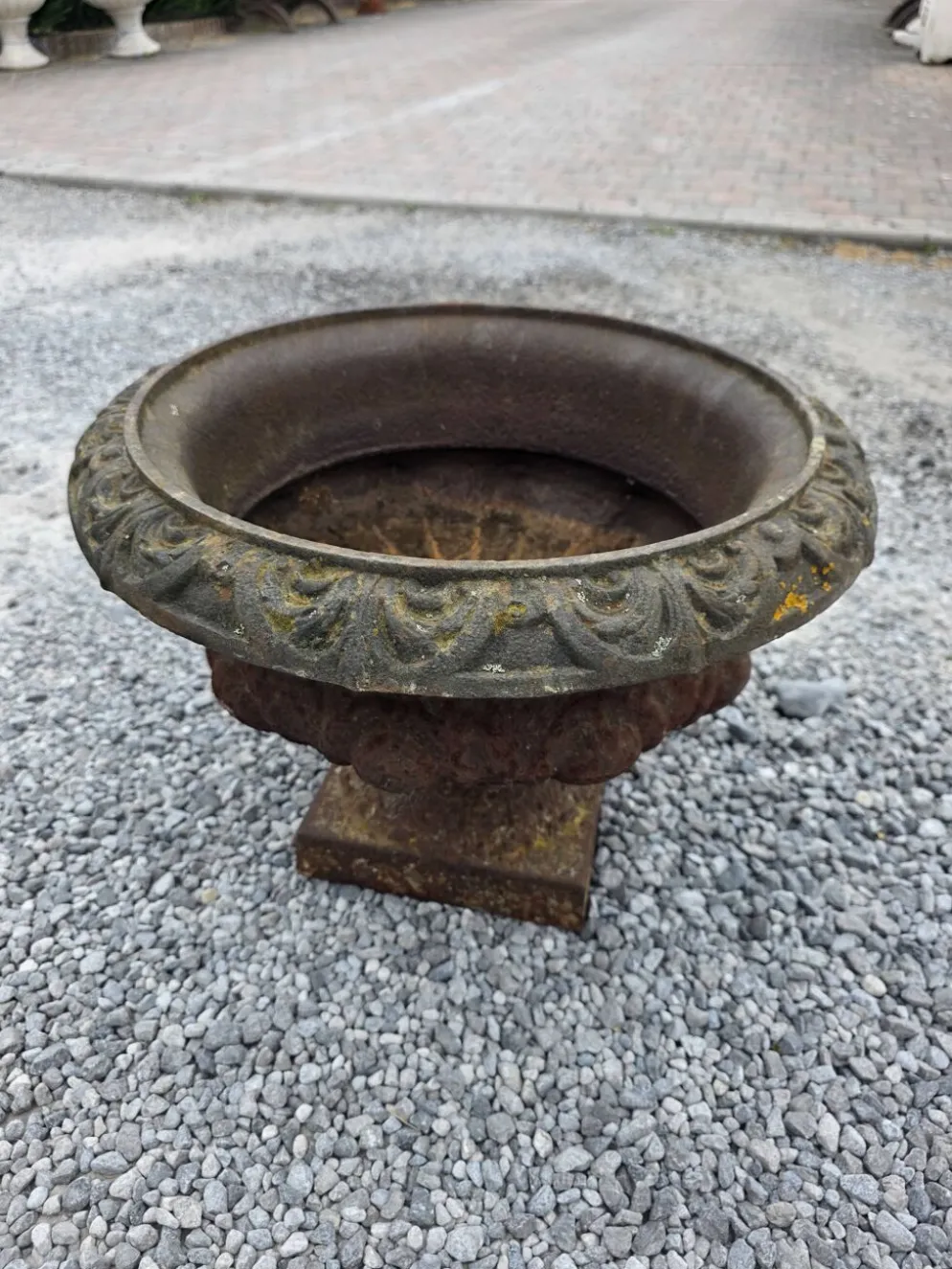 Vase médicis en fonte du XIXème