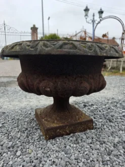 Vase médicis en fonte du XIXème