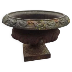 Vase médicis en fonte du XIXème