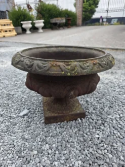 Vase médicis en fonte du XIXème