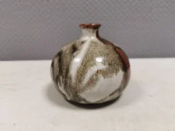 Vase miniature en céramique Waldorff danoise des années 1970-80.