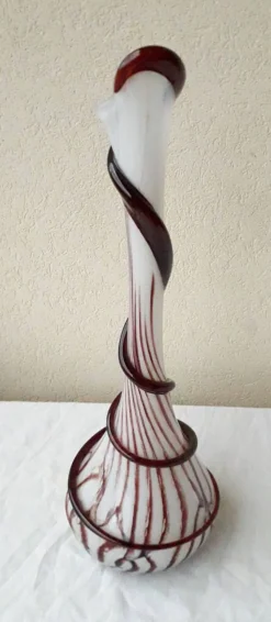Vase soliflore en verre Diverchy