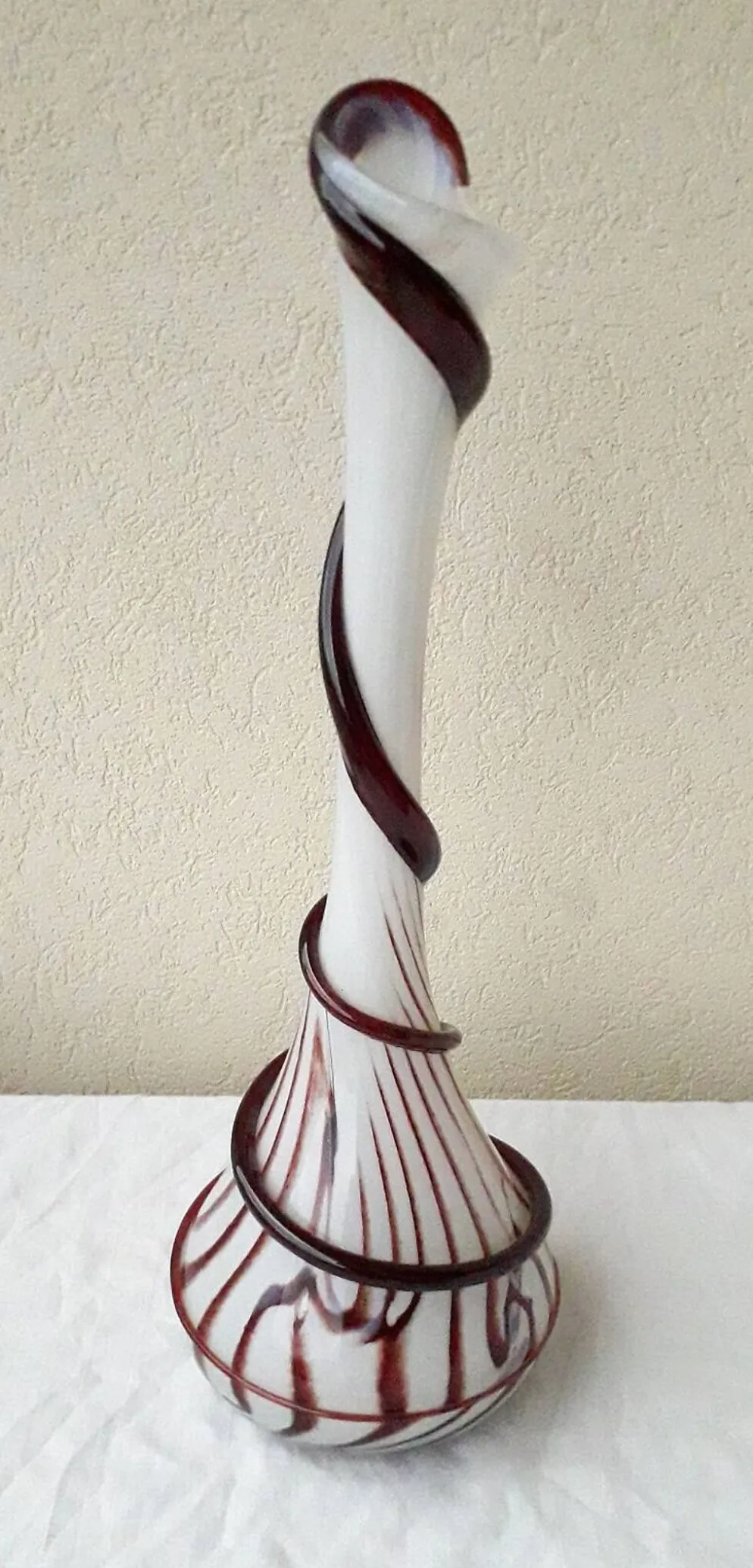 Vase soliflore en verre Diverchy