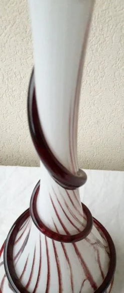 Vase soliflore en verre Diverchy