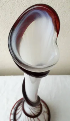 Vase soliflore en verre Diverchy