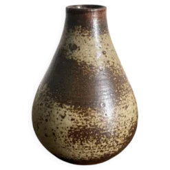 Vase soliflore vintage en grès – Jean Tessier – Atelier Le Cep – Années 60