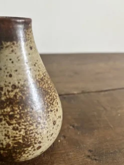 Vase soliflore vintage en grès – Jean Tessier – Atelier Le Cep – Années 60