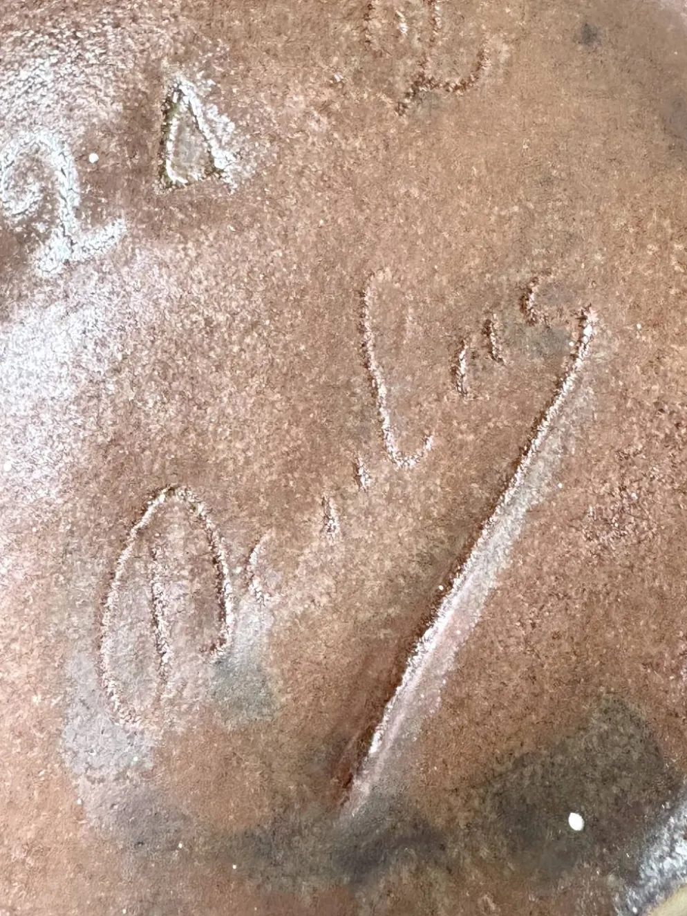 Vase solifore / huilier signé Denbac et numeroté