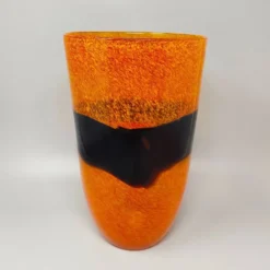 Vase étonnant des années 1970 par Ca' dei Vetrai en verre de Murano. Fabriqué en Italie.