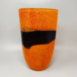 Vase étonnant des années 1970 par Ca' dei Vetrai en verre de Murano. Fabriqué en Italie.