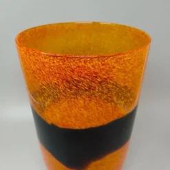 Vase étonnant des années 1970 par Ca' dei Vetrai en verre de Murano. Fabriqué en Italie.