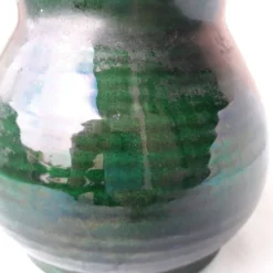Vase vert en céramique Longchamp