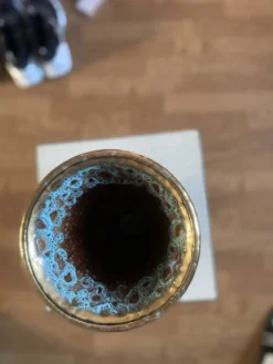 Vase vintage allemand en céramique