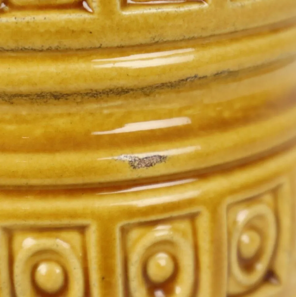 Vase vintage Scheurich Inka Allemagne de l'Ouest céramique 429-26