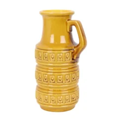 Vase vintage Scheurich Inka Allemagne de l'Ouest céramique 429-26