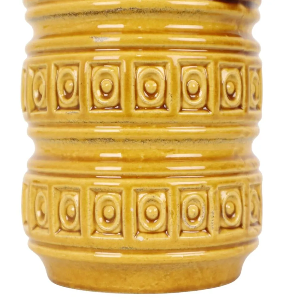 Vase vintage Scheurich Inka Allemagne de l'Ouest céramique 429-26