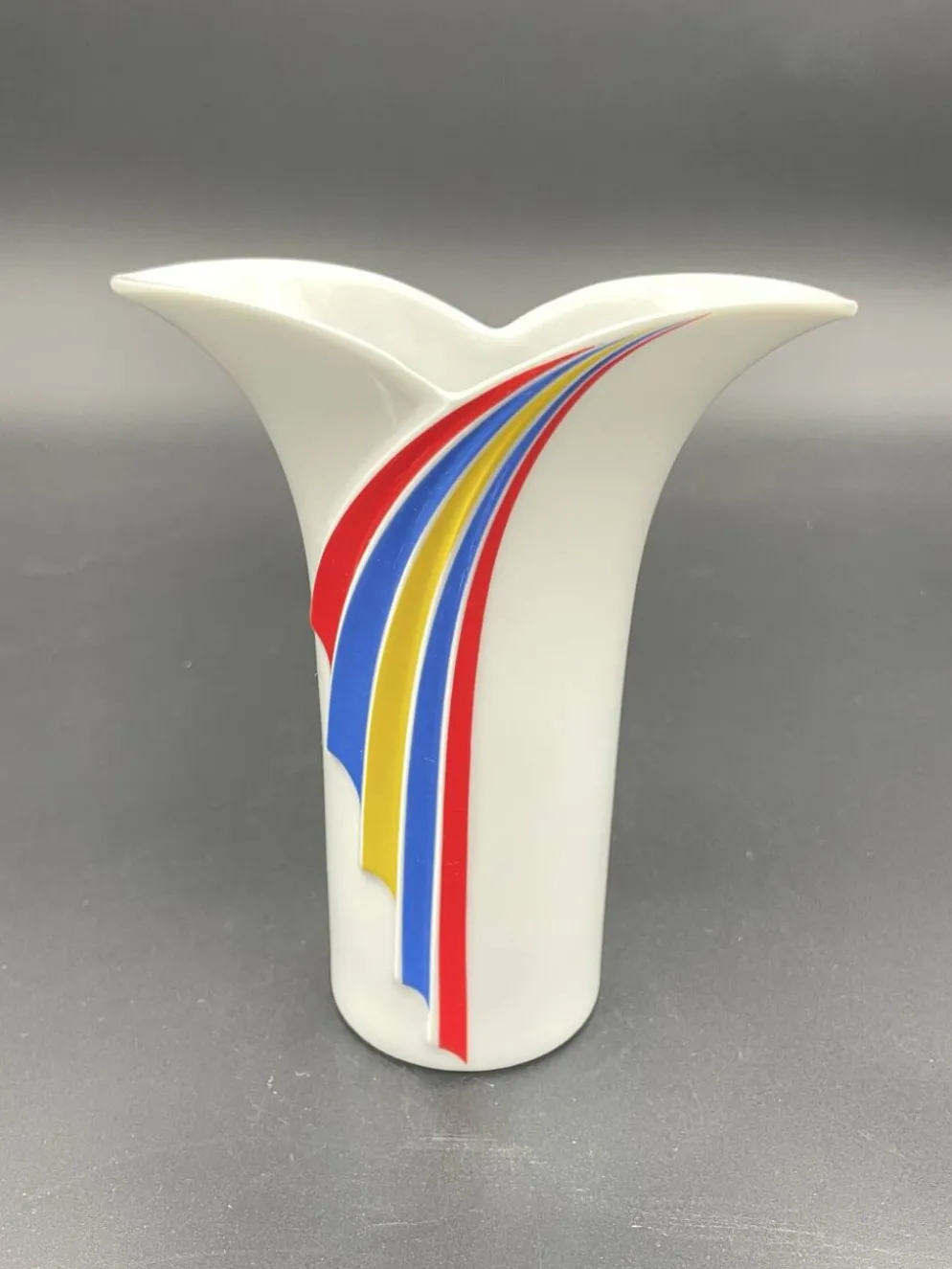 Vase vintage Thomas Germany au design postmoderne