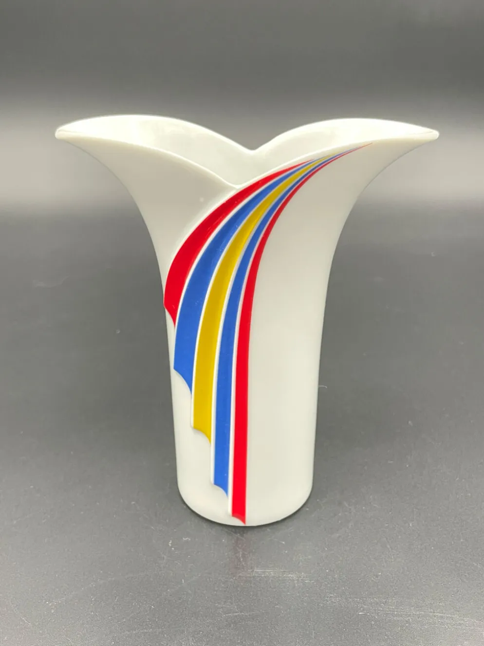Vase vintage Thomas Germany au design postmoderne