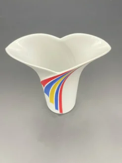 Vase vintage Thomas Germany au design postmoderne