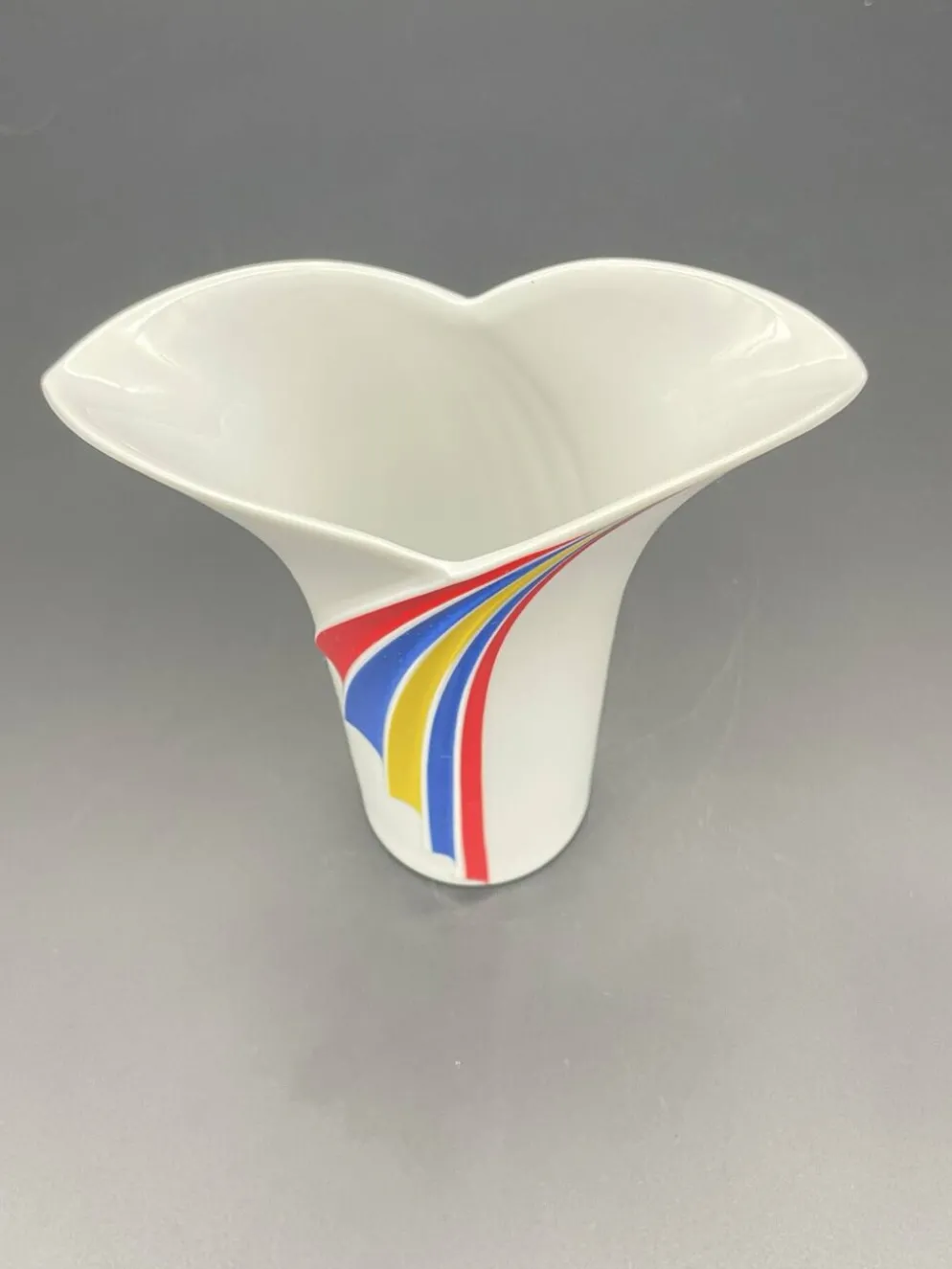 Vase vintage Thomas Germany au design postmoderne