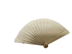 Éventail en celluloïd austro-hongrois Art Nouveau, années 1900