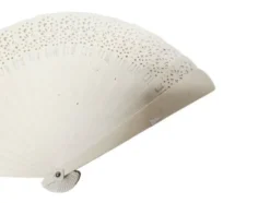 Éventail en celluloïd austro-hongrois Art Nouveau, années 1900