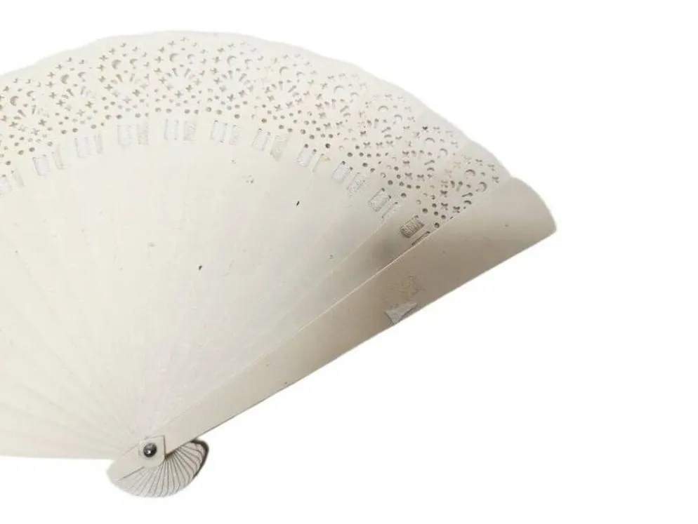Éventail en celluloïd austro-hongrois Art Nouveau, années 1900