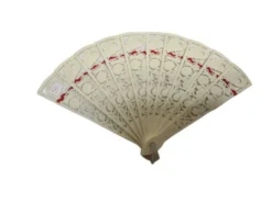 Éventail en celluloïd polonais Art Nouveau, années 1930