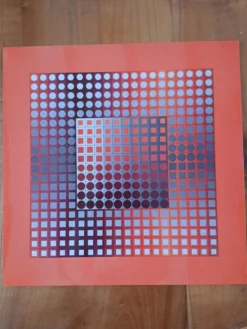 Victor Vasarely Sérigraphie op art Éditions du Griffon