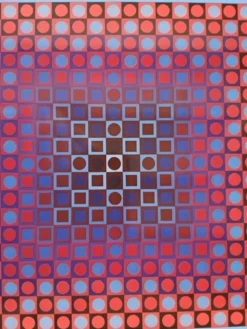 Victor Vasarely Sérigraphie op art Éditions du Griffon