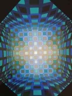 Victor Vasarely Sérigraphie op art Éditions du Griffon
