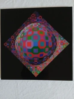 Victor Vasarely Sérigraphie op art Éditions du Griffon