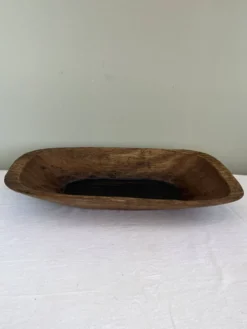Vide poche ancien en bois sculpté
