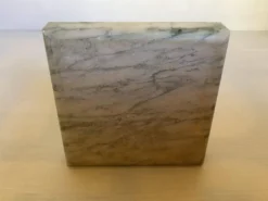 Vide poche cendrier albatre veinée verte