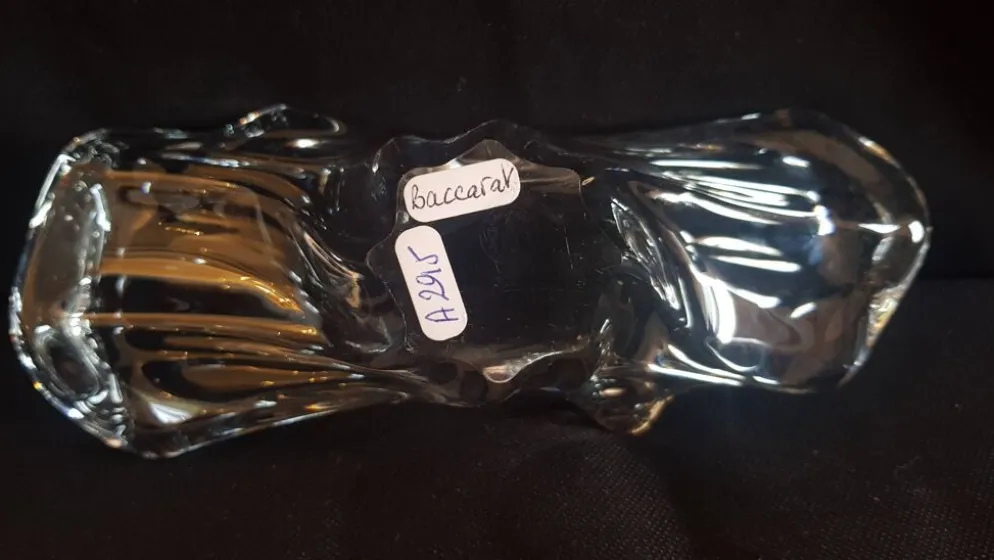 Vide-poche cendrier en cristal de Baccarat Modèle Avila