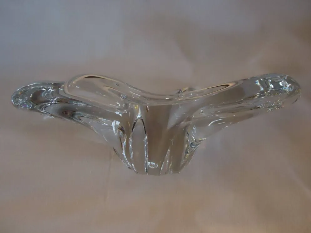 Vide-poche cendrier en cristal de Baccarat Modèle Avila
