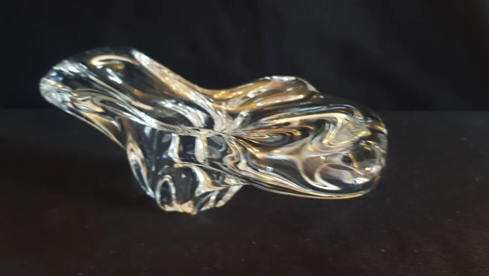 Vide-poche cendrier en cristal de Baccarat Modèle Avila