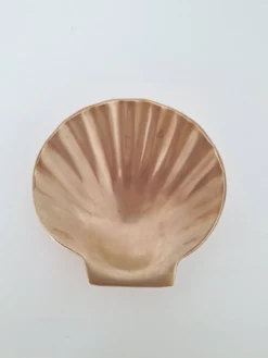 Vide poche coquillage en laiton