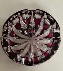 Vide poche cristal de Saint Louis des années 70.