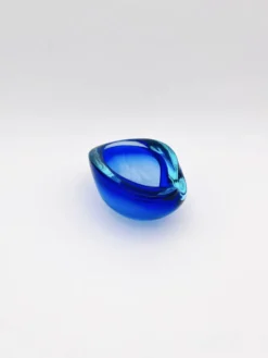 Vide-Poche Flavio Poli Seguso Sommerso Bleu Cobalt Aigue-Marine