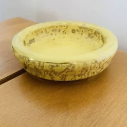 Vide poche jaune et or, Jean Mazeaud & Faverot, Ateliers Sèvres MF