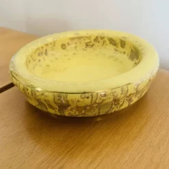 Vide poche jaune et or, Jean Mazeaud & Faverot, Ateliers Sèvres MF