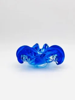 Vide-poche Josef Hospodka Sommerso bleu, années 60-70s