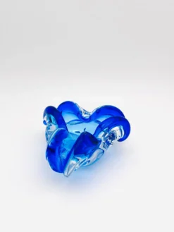 Vide-poche Josef Hospodka Sommerso bleu, années 60-70s