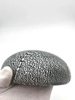 Vide-poche Murano Seguso Sommerso feuille d'argent