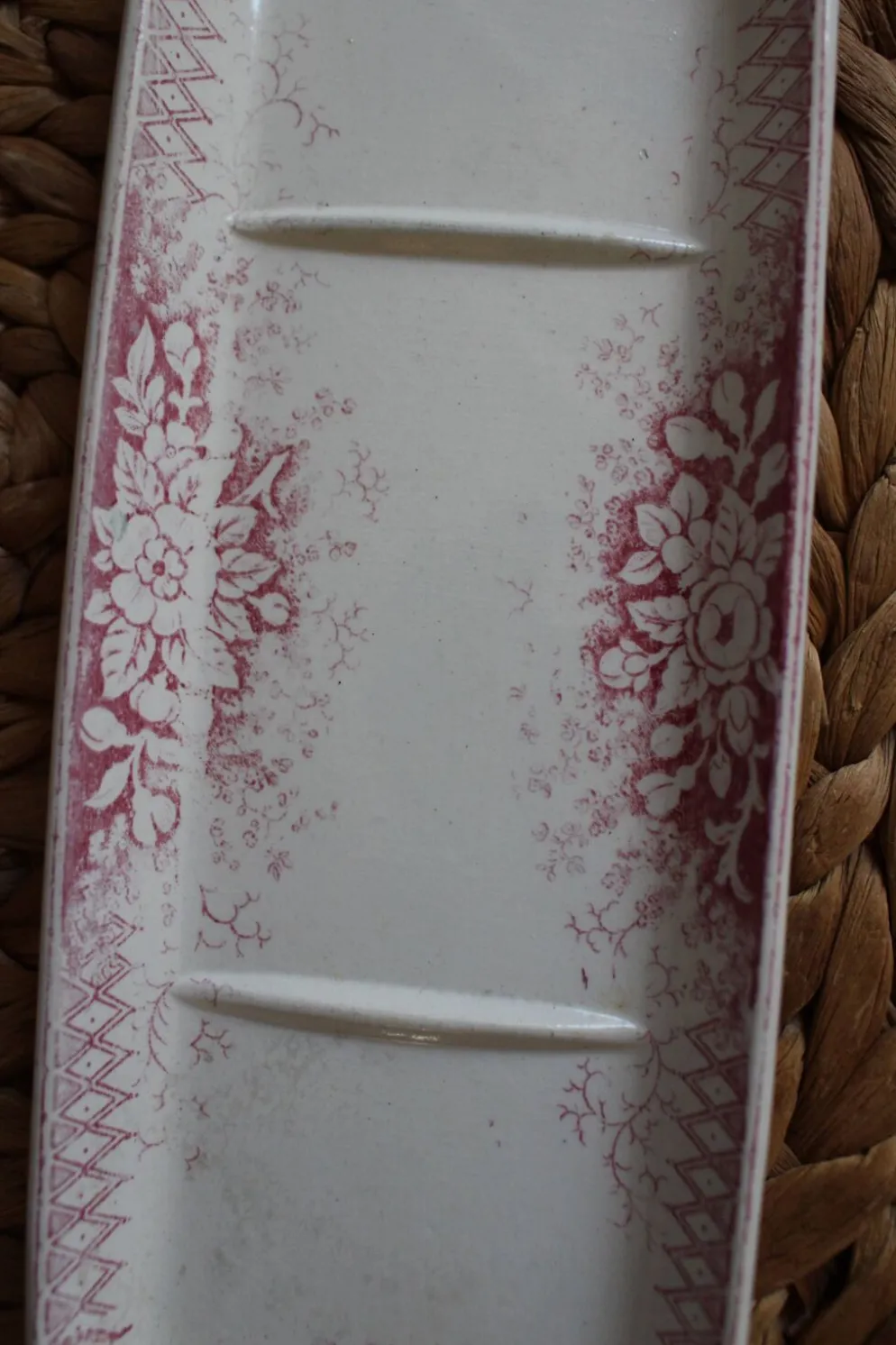 Vide Poche Porte savon rose Jardinière Badonviller