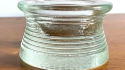 Vide-poche presse-papier verre vintage