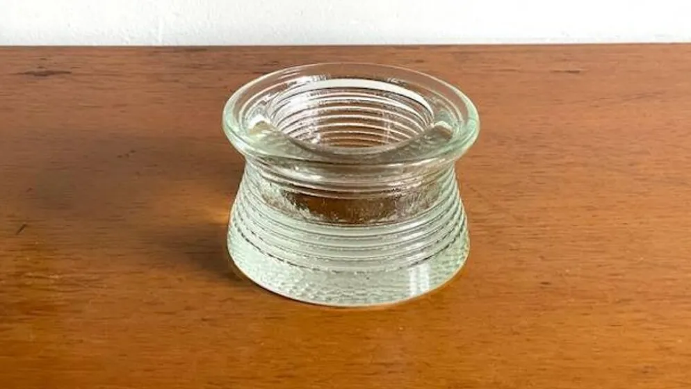 Vide-poche presse-papier verre vintage