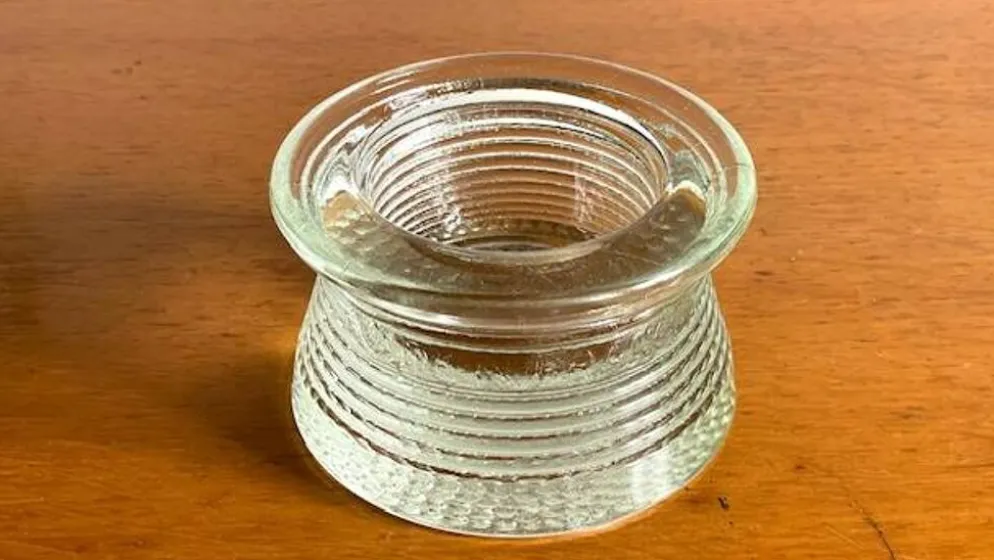 Vide-poche presse-papier verre vintage