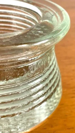 Vide-poche presse-papier verre vintage